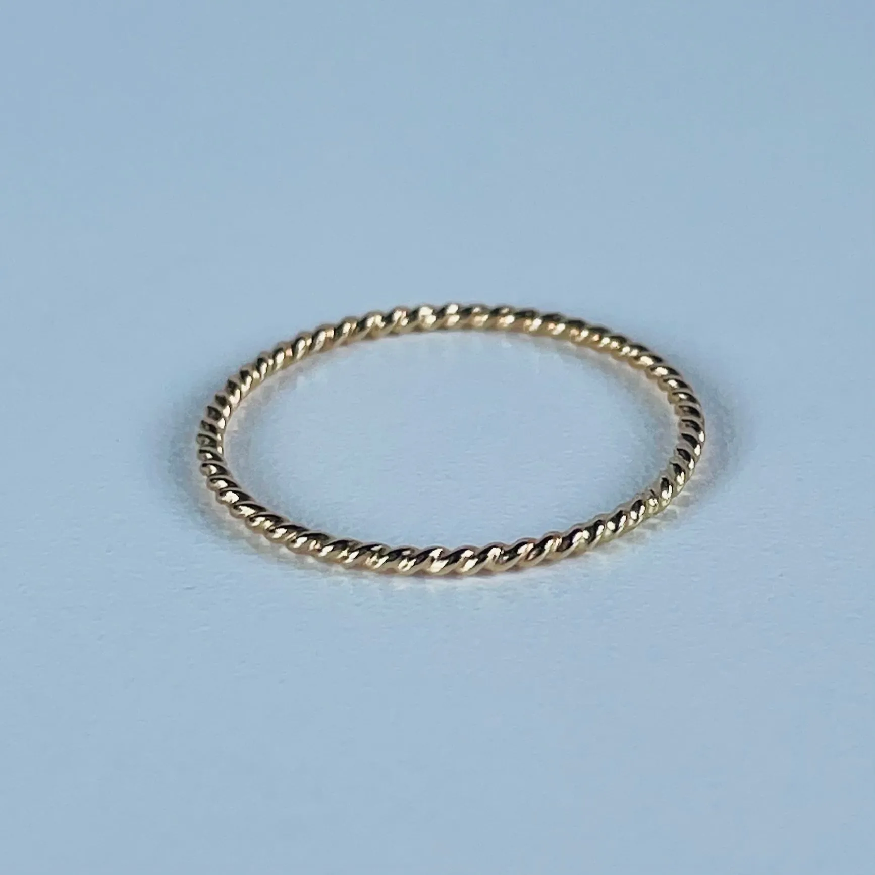 Stacking Twisted Ring