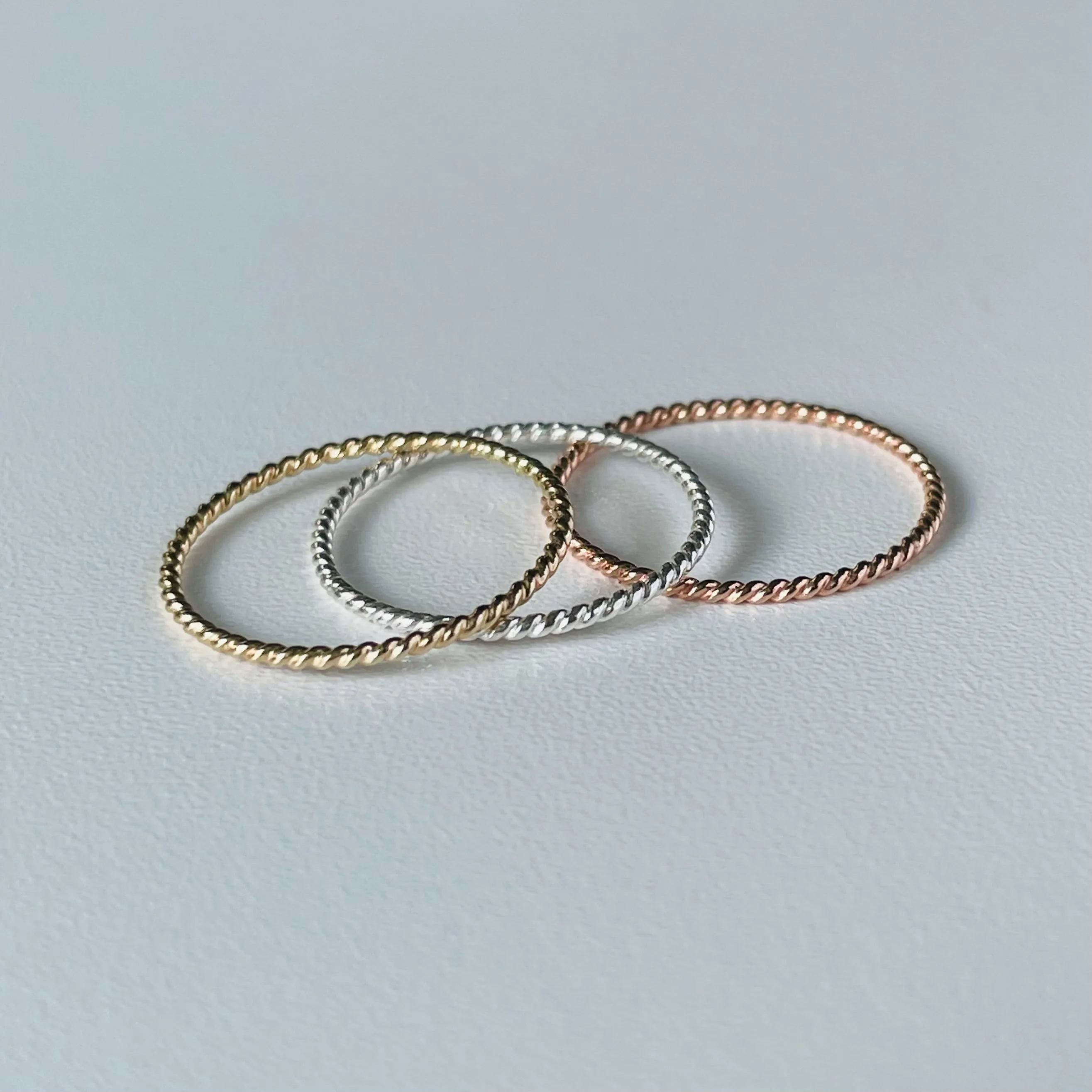 Stacking Twisted Ring