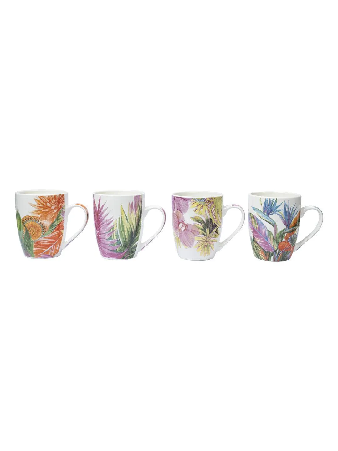 Stylish Floral Creamic Tea & Coffee Mug (350 mL)