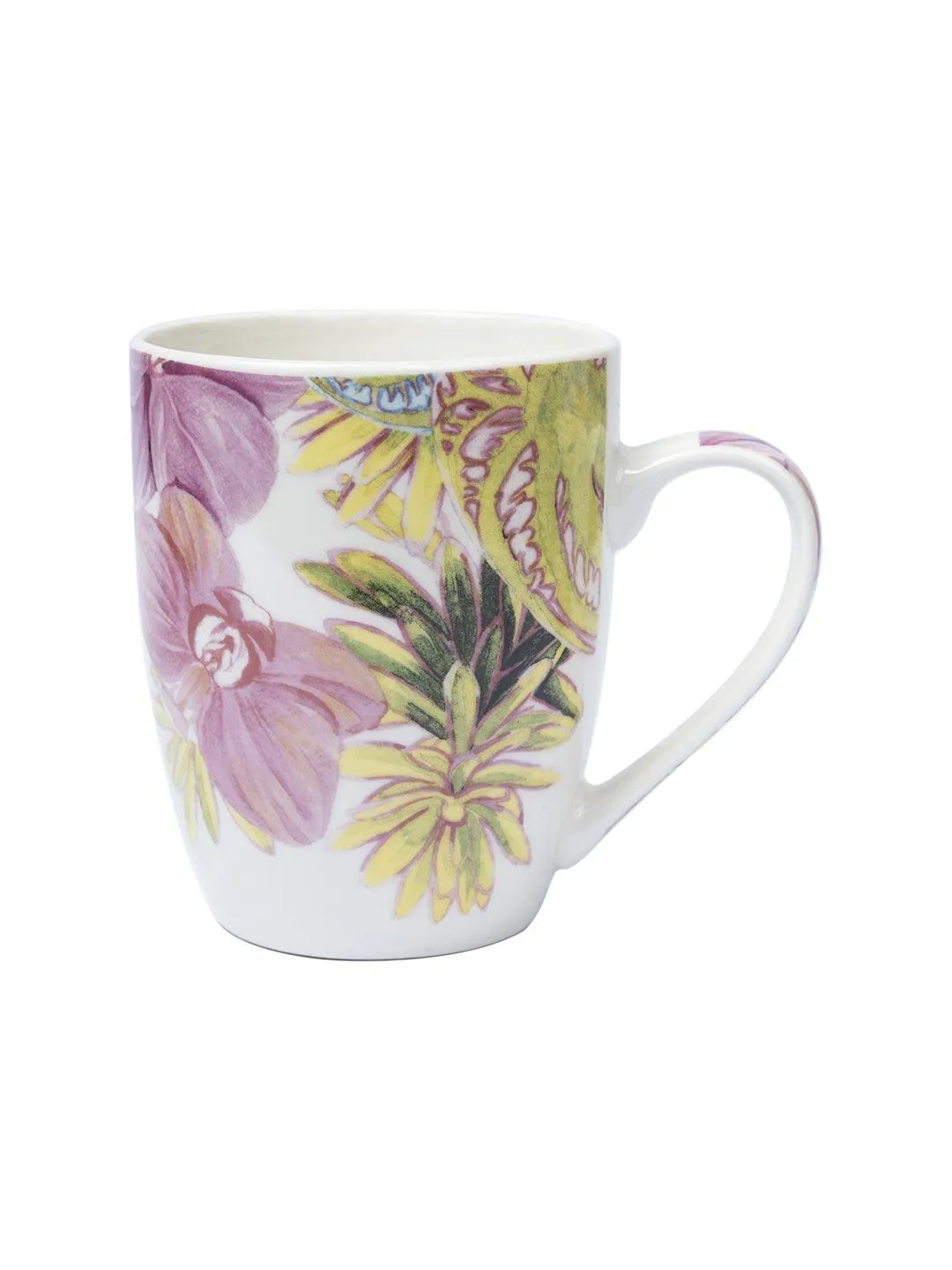 Stylish Floral Creamic Tea & Coffee Mug (350 mL)