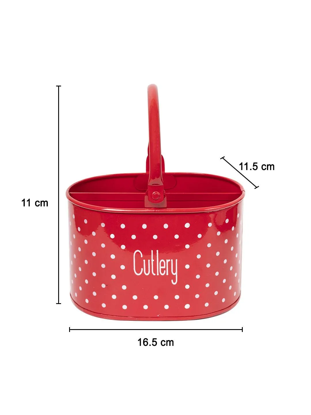 Stylish Red Cutlery Holder