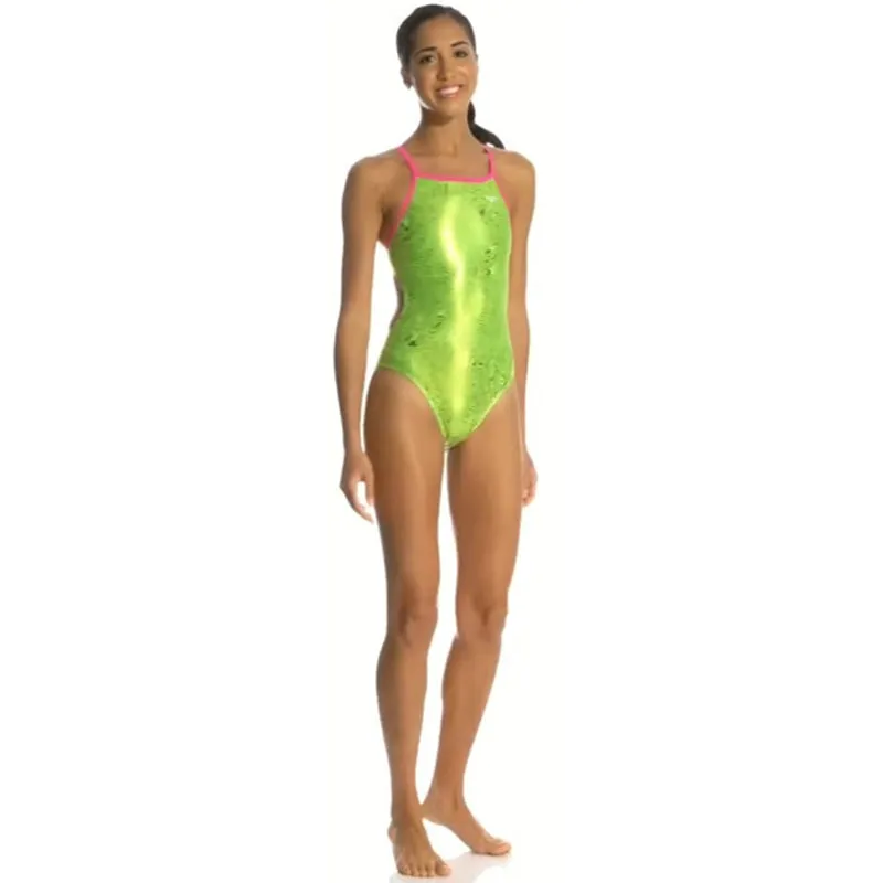 The Finals Funnies - Gatsby Foil Wingback Swimsuit