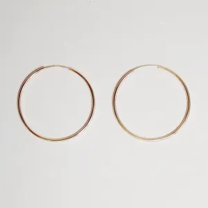 Thin Hoops 24mm