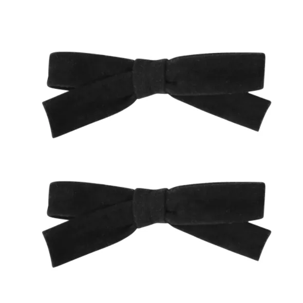 Thin Velvet Classic Small Hairpin-Set