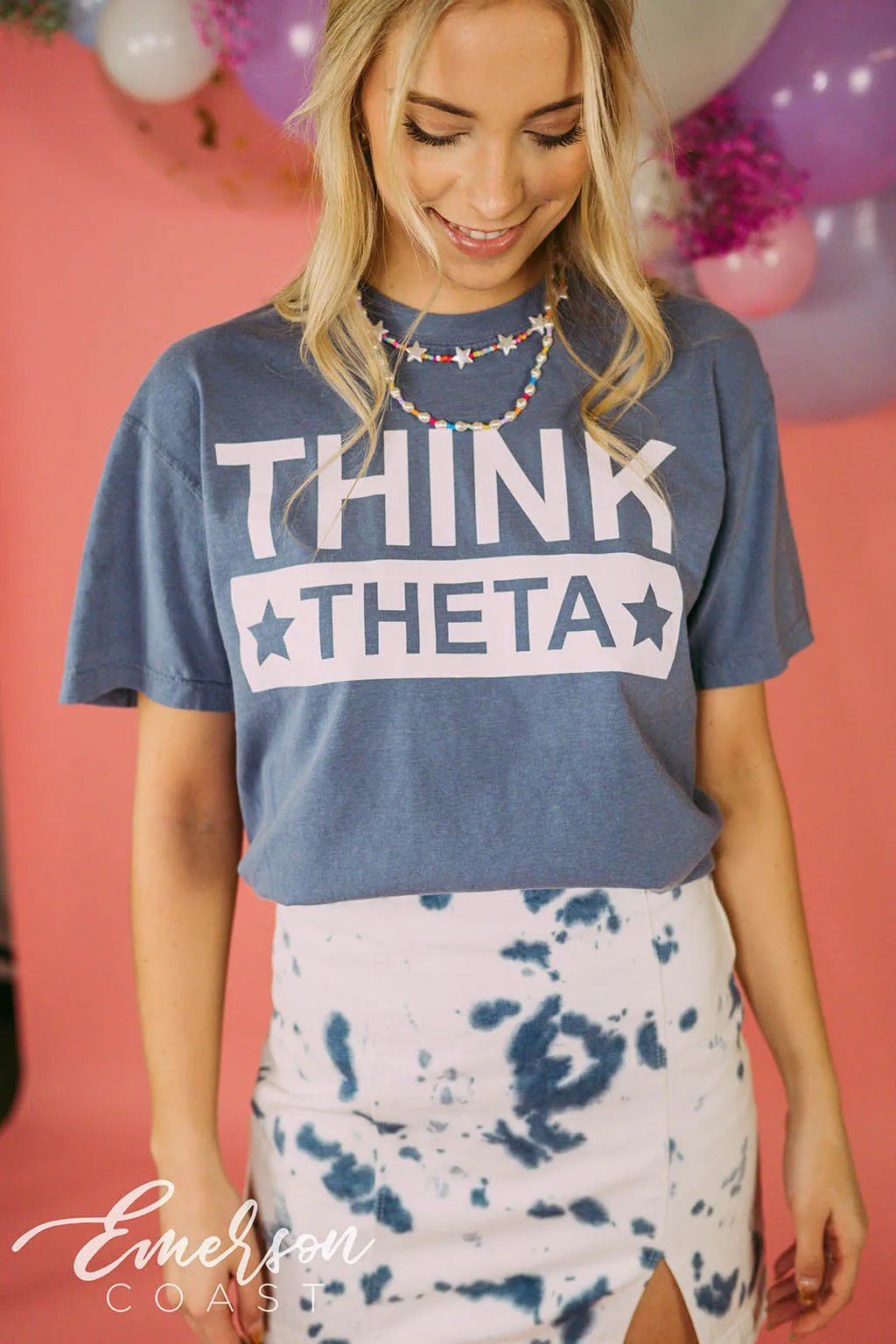 Think Theta Think Right PR Tee