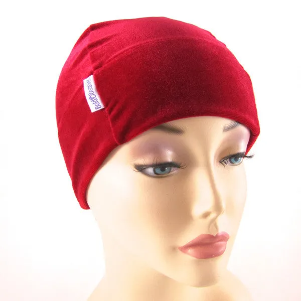 Velvet Plain Bold Beanies Hat - 9 Colours