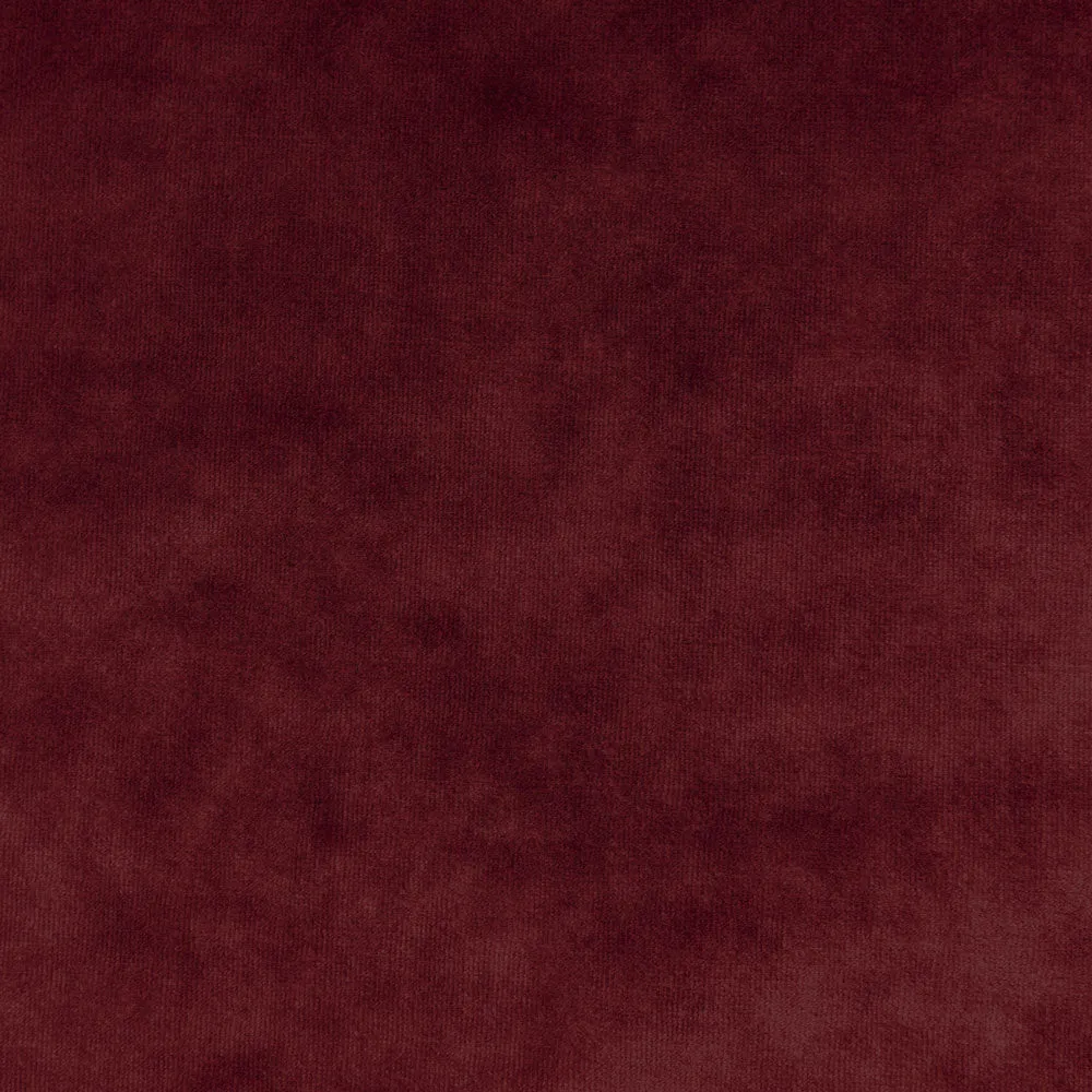 Velvet Upholstery Fabric Ruby