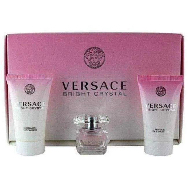 Versace Bright Crystal Women's 3-piece Gift Set