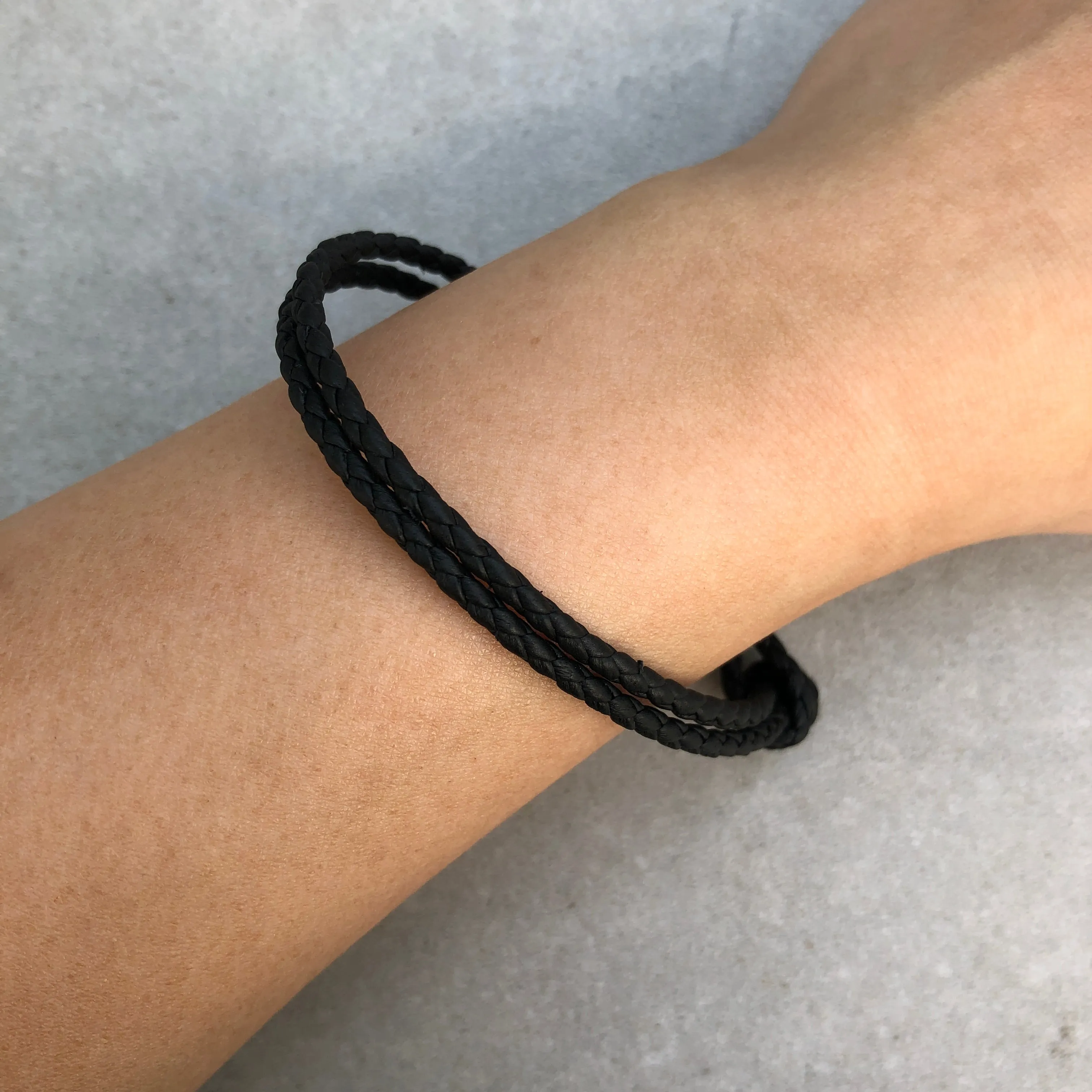 Woven Bracelet, Black